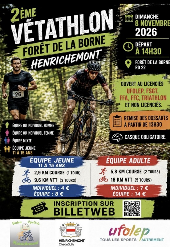 Vétathlon à La Borne (Henrichemont)